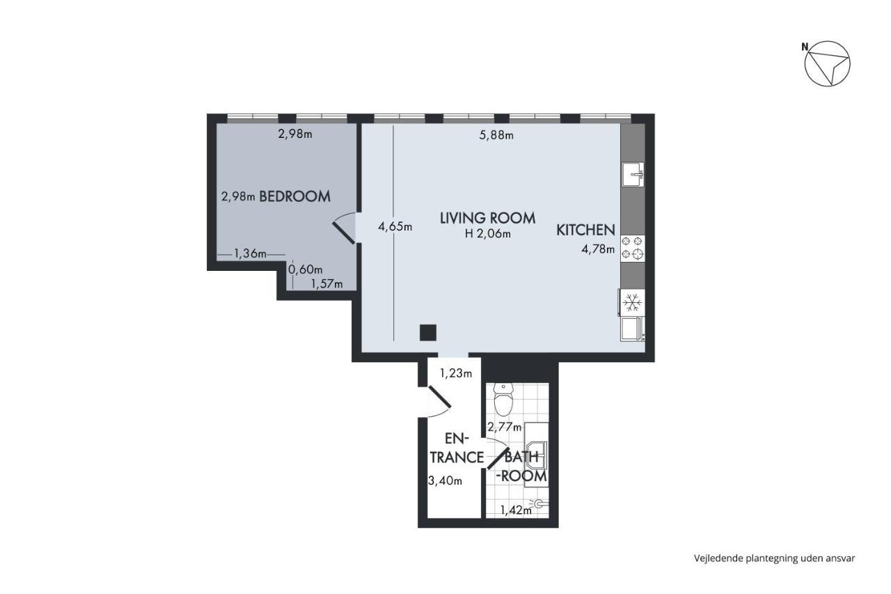 Sanders Regent - Endearing One-Bedroom Apartment Near Central Square Copenhague Extérieur photo